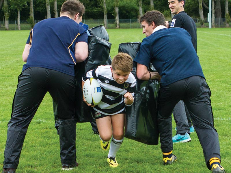 The popular Junior Rugby Coaching book has been completely revamped.