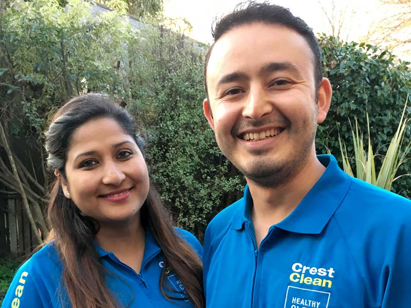 Binu and Lokendra Bista are saving to buy a home in Nelson. 