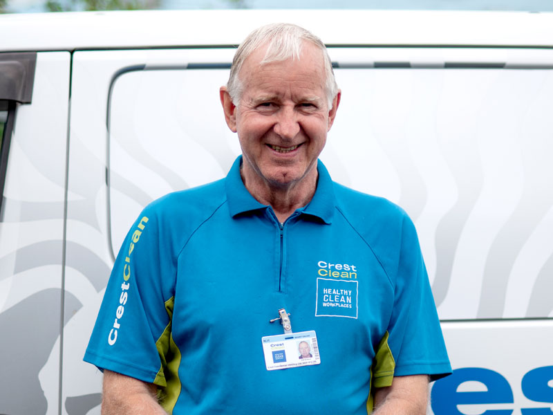 Alan Erickson runs a large CrestClean business in Nelson.