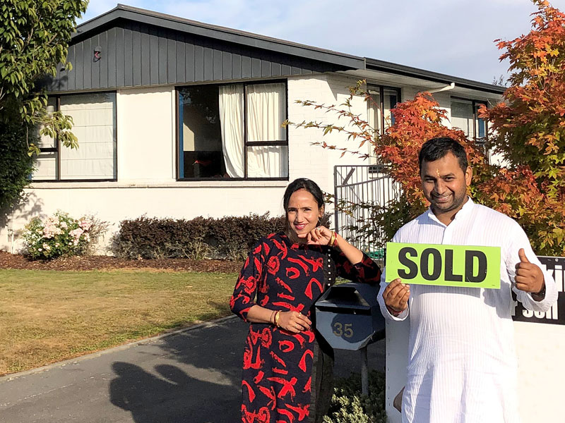 Sandeep and Richa Kumar have just bought their first home.